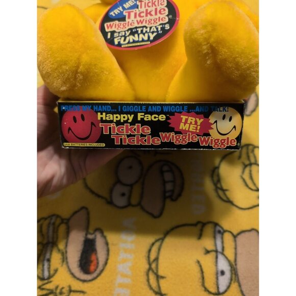 Vintage Happy Face Tickle Tickle Wiggle Wiggle *NEW IN BOX - Picture 2 of 8